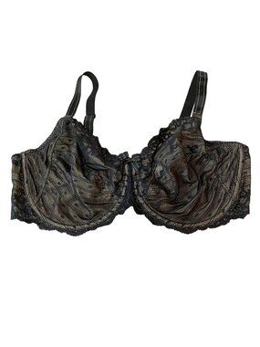 Chantelle Rive Gauce Full Coverage Unlined Bra Sz 42DDD